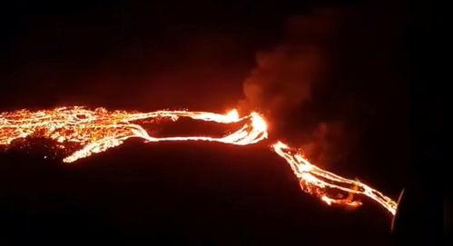 火山爆发视频,壮丽景象与自然力量