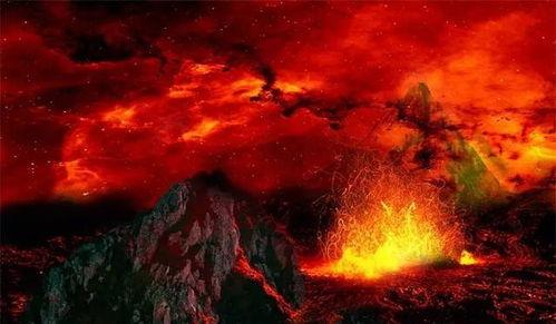 火山爆发视频,壮丽景象与自然力量