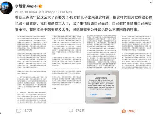 王力宏吃瓜爆料文件,娱乐圈背后的惊人真相